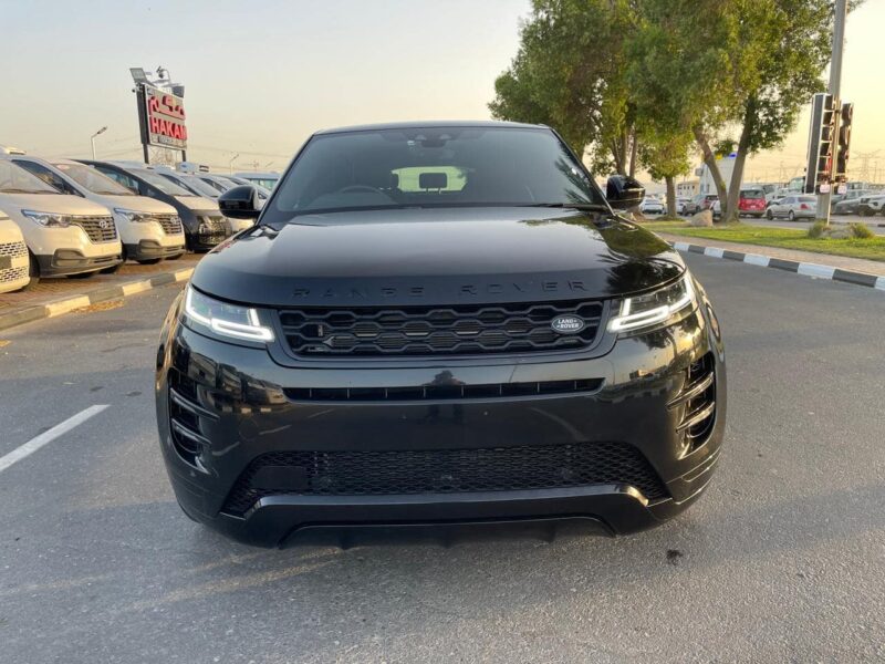 2020 Land Rover Range Rover Evoque P250 R-Dynamic SE 2.0L 4 Cylinders Black SUV