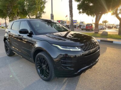 2020 Land Rover Range Rover Evoque P250 R-Dynamic SE 2.0L 4 Cylinders Black SUV