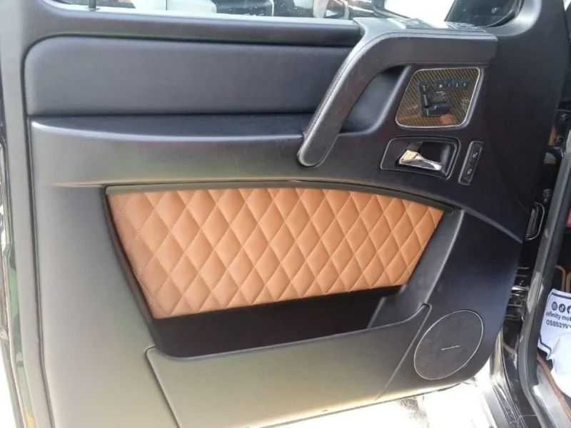 2015 Mercedes-Benz G 63 AMG 5.5-liter V8 Biturbo Engine Black Tan SUV GCC Specs