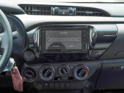 2025 Toyota Hilux 2.8-liter 4 turbocharged Diesel Engine Grey Black Pickup Truck GCC