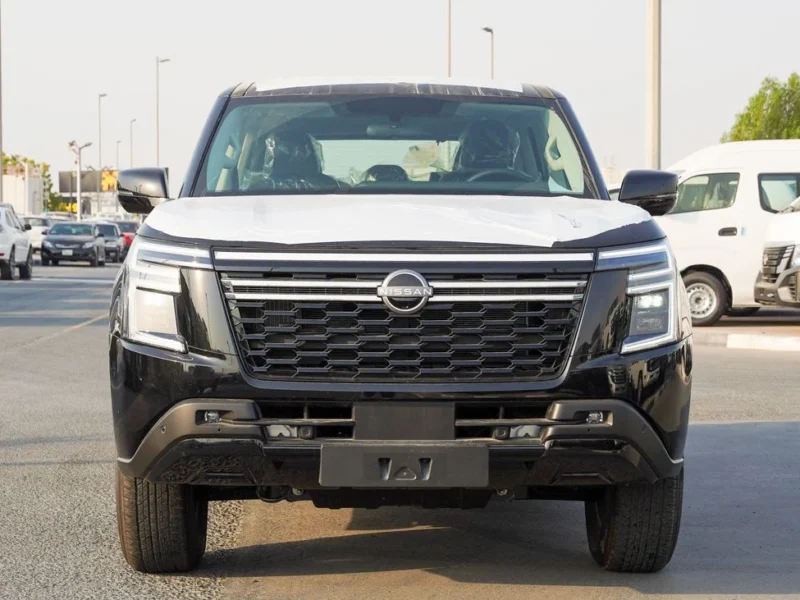 2025 Nissan Patrol XE 3.8L Naturally Aspirated V6 Petrol Engine Black SUV GCC Specs