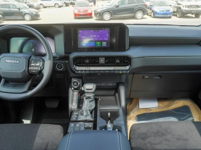 2025 Toyota Prado 2.4-liter Turbocharged 4-Cylinder Petrol Black SUV Automatic GCC
