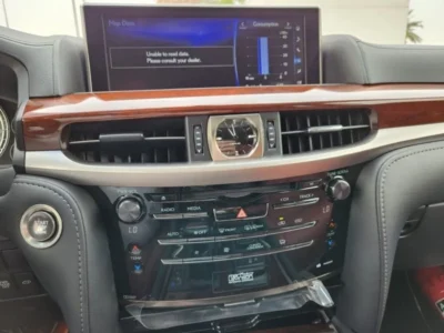 2021 Lexus LX 570 Sport 5.7 Litres 8 Cylinder Petrol Engine Black Red SUV GCC Specs