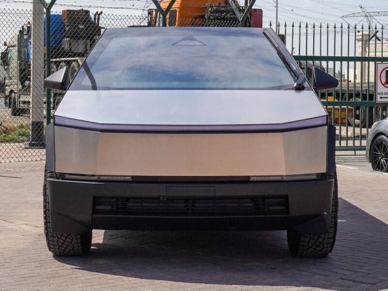 2024 Tesla Cybertruck Foundation Series Electric Vehicle Silver Black Truck Automatic