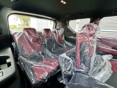 2026 Nissan Patrol LE Platinum City 3.5-liter V6 Twin-Turbocharged Petrol White Red SUV