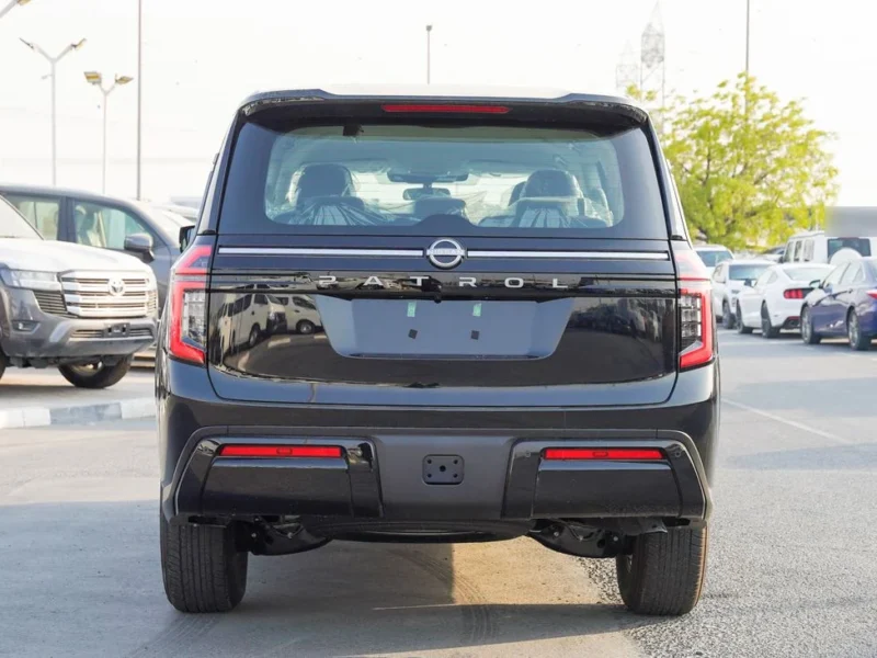 2025 Nissan Patrol XE 3.8L Naturally Aspirated V6 Petrol Engine Black SUV GCC Specs