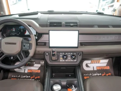 2025 Land Rover Defender 3.0L Inline 6-Cylinder Petrol Engine Grey Beige SUV GCC