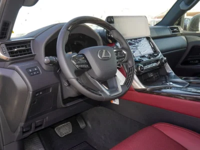 2025 Lexus LX 700h 3.5 Litres V6 Hybrid Engine Green Red SUV Automatic GCC Specs