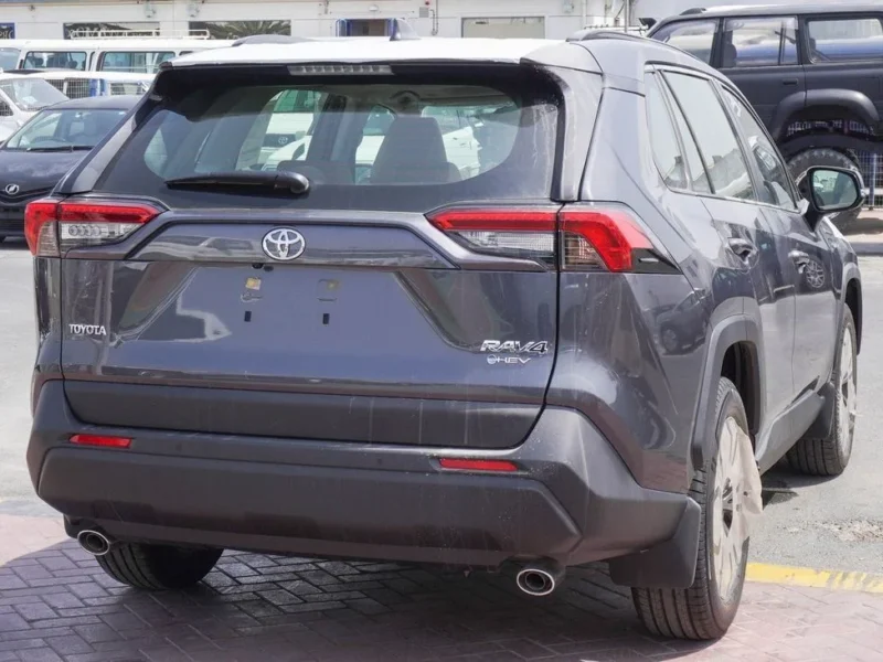 2025 Toyota RAV4 HEV 2.5L 4 Cylinders Hybrid Engine Grey Beige SUV GCC Specs