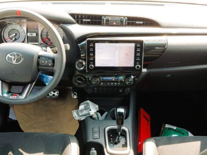 2025 Toyota Hilux GR Sport 4.0 Liters Petrol V6 Engine White Black Pickup Truck GCC Specs