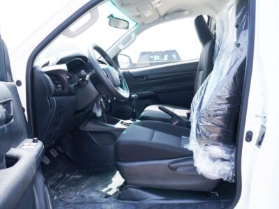 2025 Toyota Hilux GLX 2.4L 4 Cylinders DIESEL Engine White Black Pickup Truck GCC Specs