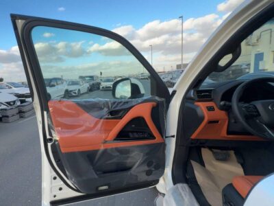 2026 Lexus LX 600 3.5L Twin-Turbocharged V6 Petrol Engine White Orange SUV GCC