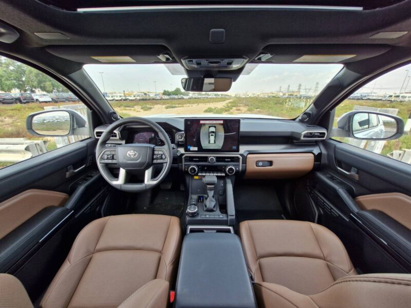 2026 Toyota 4Runner Limited 2.4L turbocharged i-FORCE 4-cylinder Engine White Brown SUV