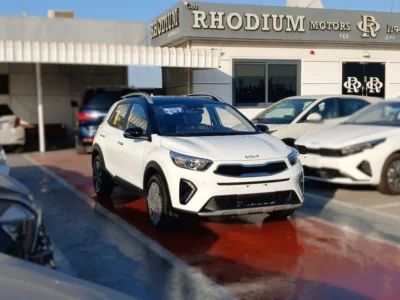 2024 Kia KX1 1.4 Litres 4 Cylinders Petrol Engine White Black Hatchback Automatic