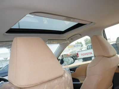 2025 Toyota RAV4 HEV 2.5L 4 Cylinders Hybrid Engine Grey Beige SUV GCC Specs