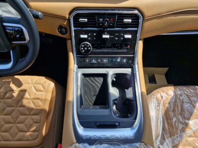 2026 Nissan Patrol LE Platinum City 3.5L V6 Twin-Turbocharged Petrol Engine White Tan SUV