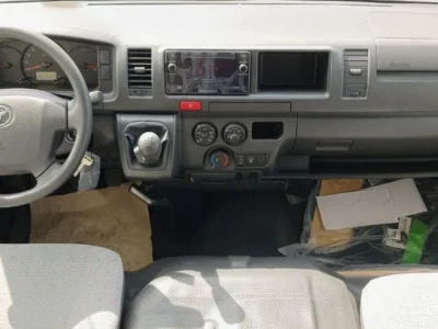 2024 Toyota HiAce GL High Roof 2.5L 4-Cylinder Diesel Engine Manual White Grey Van