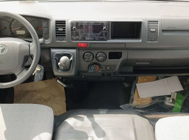 2024 Toyota HiAce GL High Roof 2.5L 4-Cylinder Diesel Engine Manual White Grey Van