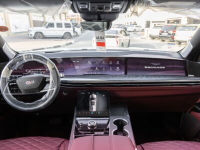 2026 Cadillac Escalade Sport 6.2 Litres 8 Cylinders Petrol Engine Black Maroon SUV GCC Specs