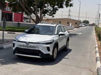 2025 Toyota Corolla Cross 1.8-liter 4-Cylinder Petrol Engine White Terra Rose SUV
