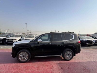 2025 Toyota Land Cruiser 300 VXR 3.3L Twin-Turbo V6 Diesel RHD Black SUV Automatic