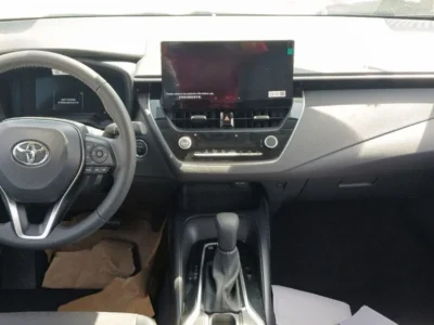 2025 Toyota Corolla 1.8 Litres 4 Cylinders Hybrid Engine White Black Sedan FWD Automatic