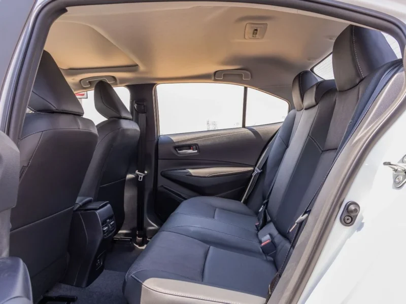 2025 Toyota Corolla 1.8L 4 Cylinder Intelligent Electric Hybrid Elite Edition White Black Sedan