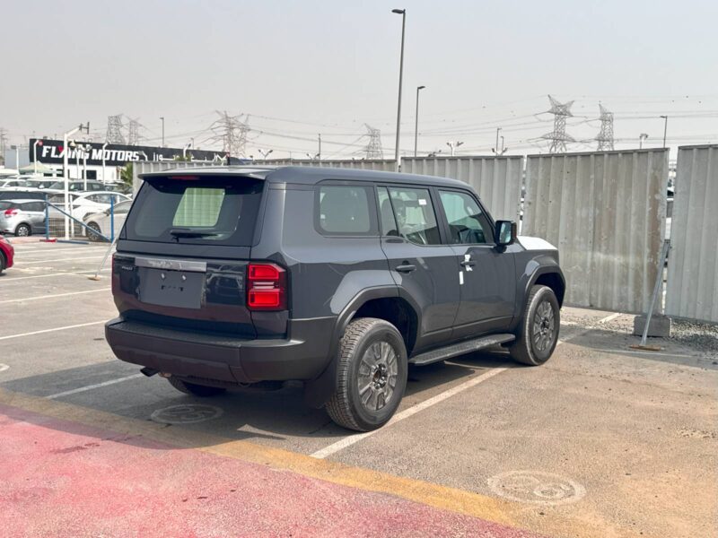 2025 Toyota Land Cruiser Prado RHD AR-TX 2.8L 4-cylinder Turbo Diesel Grey Black SUV
