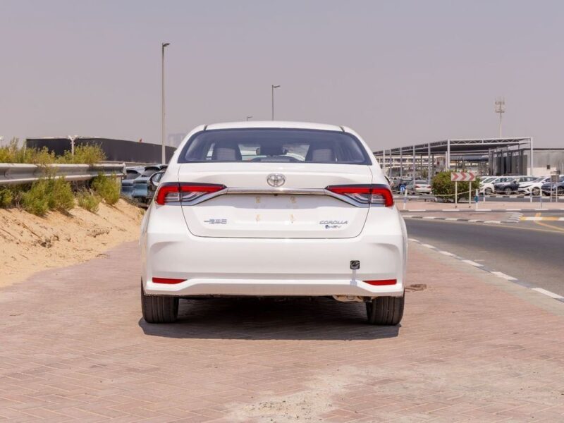 2025 Toyota Corolla 1.8L 4 Cylinder Intelligent Electric Hybrid Elite Edition White Black Sedan