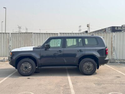 2025 Toyota Land Cruiser Prado RHD AR-TX 2.8L 4-cylinder Turbo Diesel Grey Black SUV