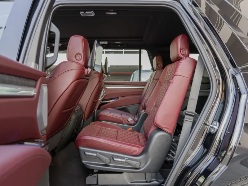 2026 Cadillac Escalade Sport 6.2 Litres 8 Cylinders Petrol Engine Black Maroon SUV GCC Specs