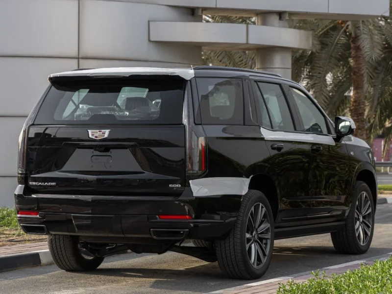 2026 Cadillac Escalade Sport 6.2 Litres 8 Cylinders Petrol Engine Black Maroon SUV GCC Specs