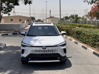 2025 Toyota Corolla Cross 1.8-liter 4-Cylinder Petrol Engine White Terra Rose SUV
