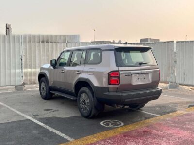 2025 Toyota Land Cruiser Prado RHD AR-TX 2.8L 4-cylinder Turbo Diesel Bronze Black SUV