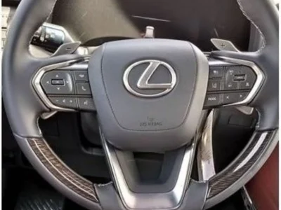 2022 Lexus LX600 Turbo Sport Signature 3.5-liter V6 Twin-Turbocharged Engine White Red SUV