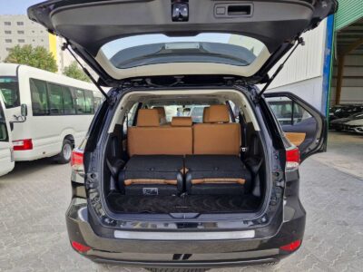 2025 Toyota Fortuner 2.4 Litres 4-Cylinder Petrol Engine Black Tan SUV Automatic