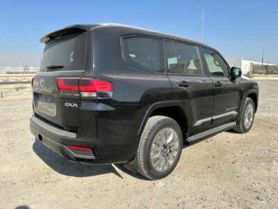 2026 Toyota Land Cruiser GXR 3.5L Twin-Turbo V6 Petrol Engine Black SUV Automatic GCC
