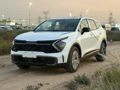 2025 Kia Sportage 1.5 Litres Turbocharged 4-cylinder Petrol Engine White Beige SUV
