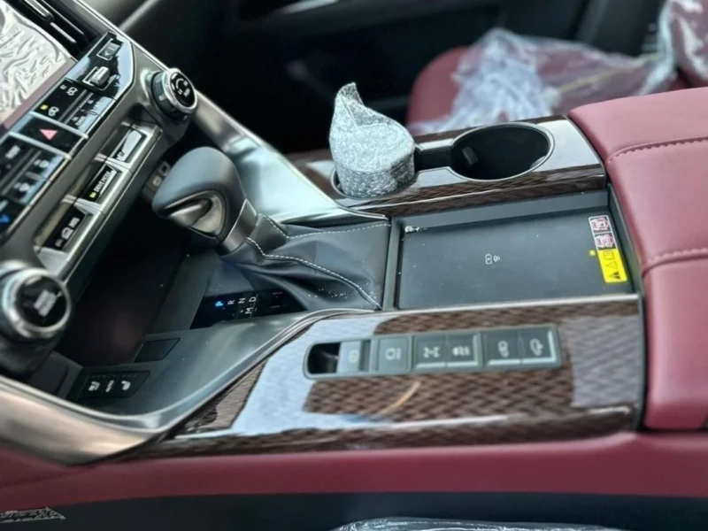 2024 Lexus LX600 Turbo Sport Signature 3.5-liter V6 Twin-Turbocharged Engine White Red SUV
