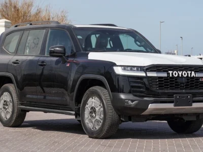 2024 Toyota Land Cruiser GR Sport 3.3-liter V6 Twin-Turbo Diesel Engine Black Red SUV GCC