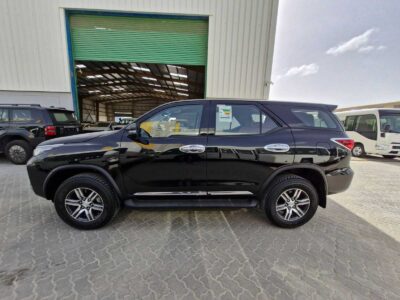2025 Toyota Fortuner 2.4 Litres 4-Cylinder Petrol Engine Black Tan SUV Automatic