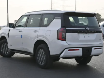 2026 Nissan Patrol 3.5-liter twin-turbo V6 Petrol Engine White Black SUV Automatic GCC