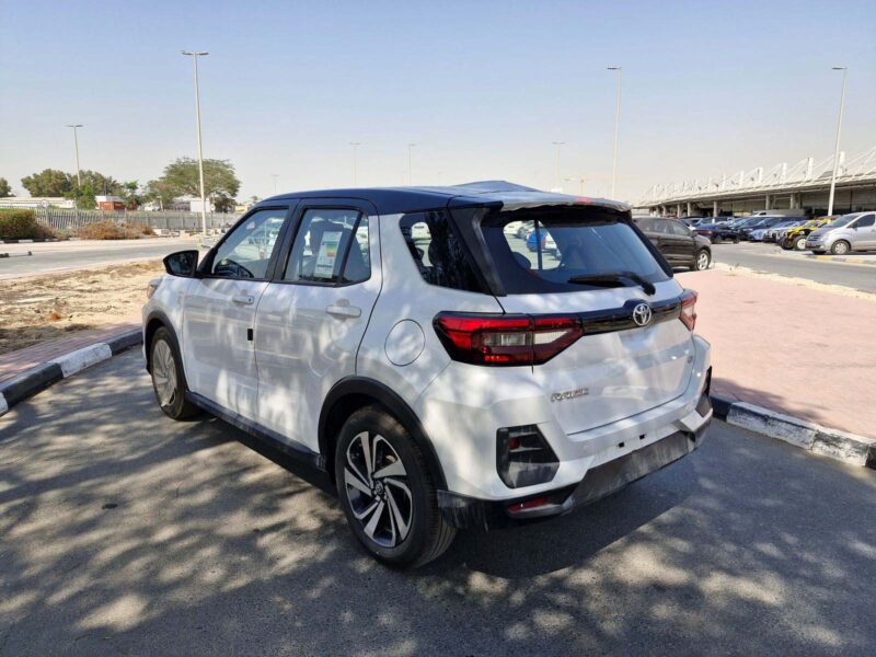 2025 Toyota Raize G Turbo 1.0 Litre Inline-3 Turbocharged Petrol White Black SUV GCC