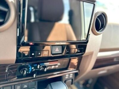 2024 Toyota Land Cruiser 70 Hardtop 3-Door 2.8L 4 Cylinders Diesel Engine White Brown SUV