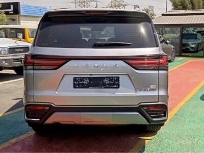 2022 Lexus LX 600 VIP Launch Edition 3.5-liter Twin-turbo V6 Engine Silver Tan SUV GCC Specs