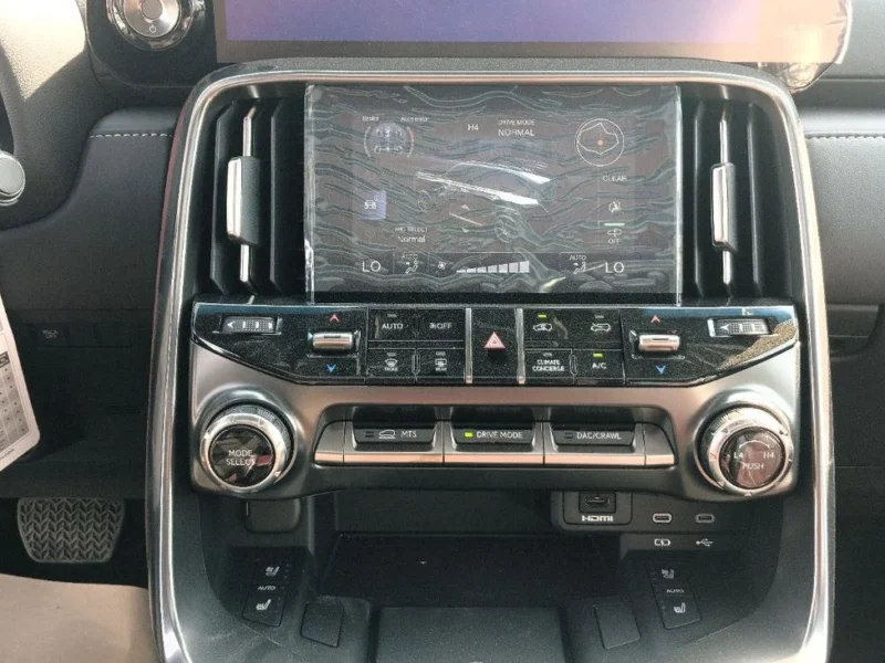 2025 Lexus LX 700h Signature 3.5L Twin-Turbo V6 Hybrid Engine White Red SUV GCC Specs