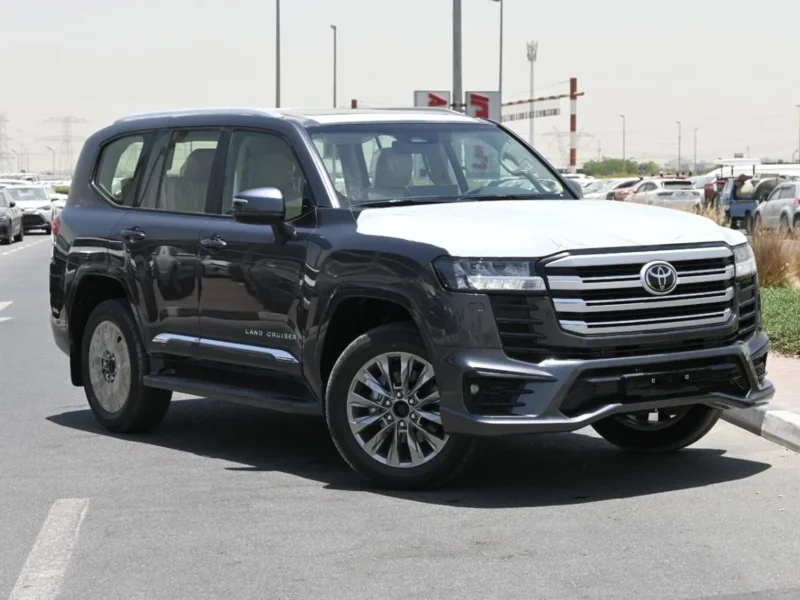 2025 Toyota Land Cruiser GXR 3.5L Twin-Turbo V6 Engine Grey Beige SUV FULL WITH KIT