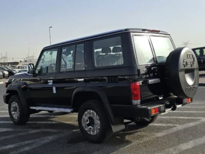 2025 Toyota Land Cruiser 70 LX 4.0L Petrol V6 Engine Black Tan SUV Automatic GCC Specs