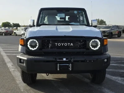 2025 Toyota Land Cruiser 70 LX 4.0L Petrol V6 Engine Black Tan SUV Automatic GCC Specs