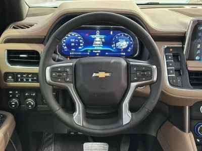 2024 Chevrolet Tahoe Premier 6.2 Litres EcoTec3 V8 Petrol Engine Black Tan SUV GCC Specs
